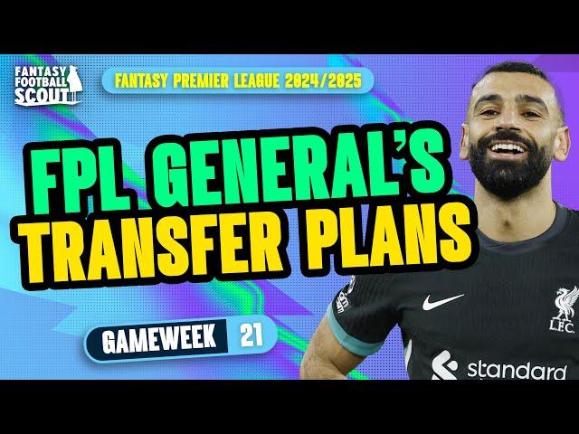 DON'T CAPTAIN SALAH?! ‼️ | FPL GENERAL'S TRANSFER PLANS!  | Fantasy Premier League Tips 2024/25