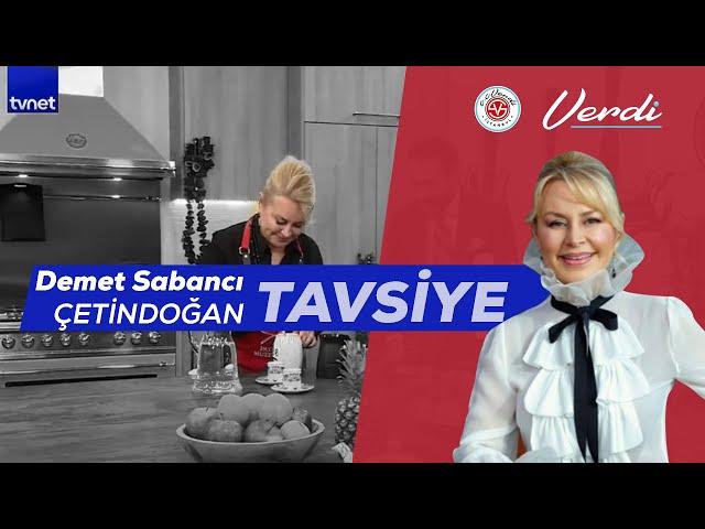 Gençlere Tavsiyeler | Patron Mutfakta | Demet Sabancı Çetindoğan | Verdi Kuzine | Final Bölümü