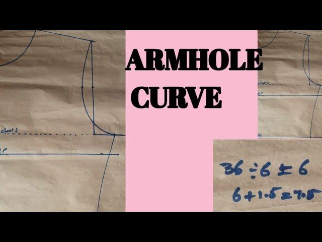 HOW TO CALCULATE THE ARMHOLE CURVE