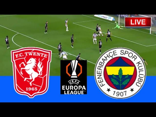 Twente vs Fenerbahce | EUROPA LEAGUE 2024 | Football Live Match Today