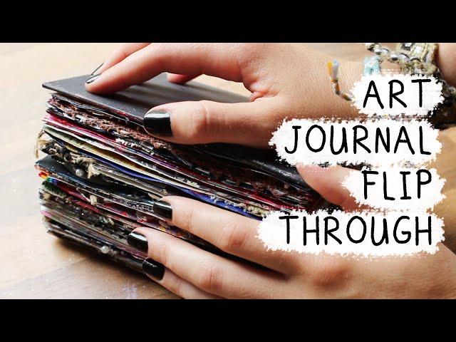 ⁕ Art Journal Flip Through 2022 ⁕