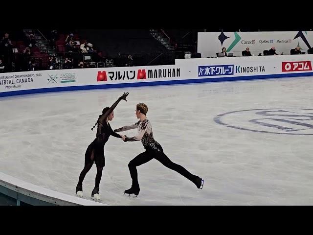 Diana Davis/Gleb Smolkin 2024 FS WC FD fancam