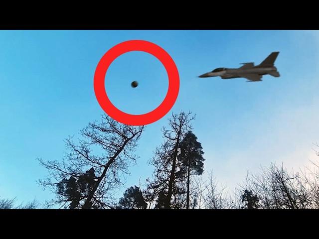 New Jersey UFO: Military Jet Chases Mysterious Drone Orb in Shocking cgi Footage!