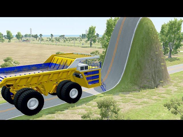 Mobil vs Bumps #11 - BeamNG Drive