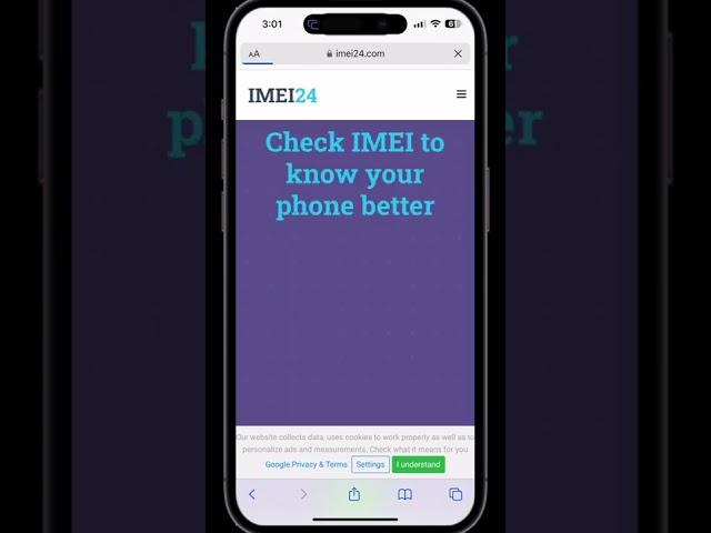 How to check if your iPhone is Unlocked or Locked? #shorts