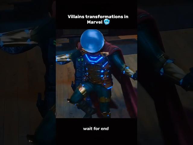 Villains transformations in Marvel  #shorts #marvel #avengers