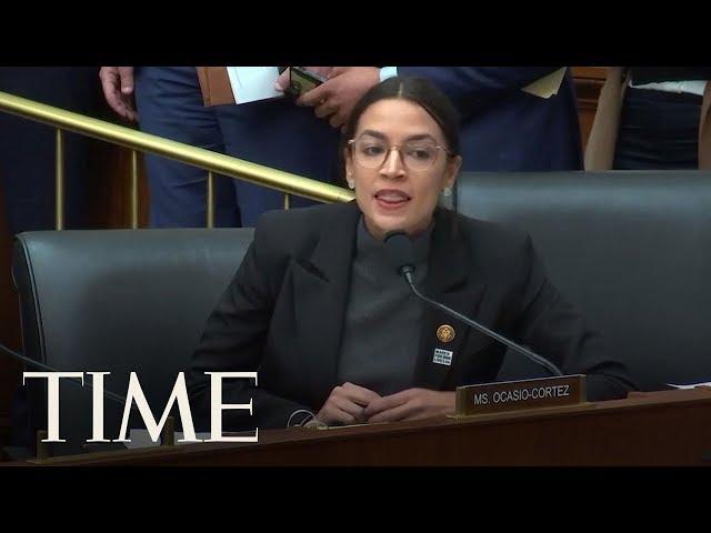 Rep. Alexandria Ocasio-Cortez Responds To Criticism Of Green New Deal | TIME