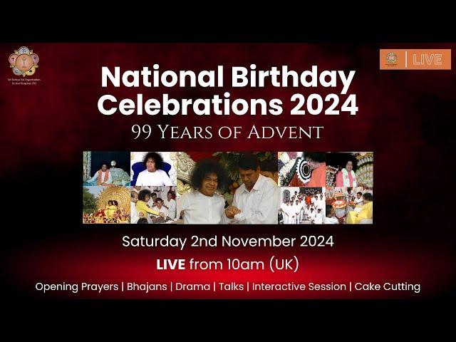 Saturday 2nd November 2024 | National Birthday Celebrations | LIVE