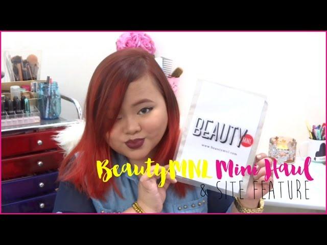 BeautyMNL Mini Haul & Site Feature