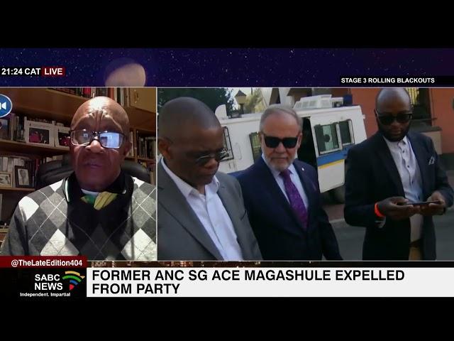 Snuki Zikalala on Ace Magashule's expulsion from the ANC