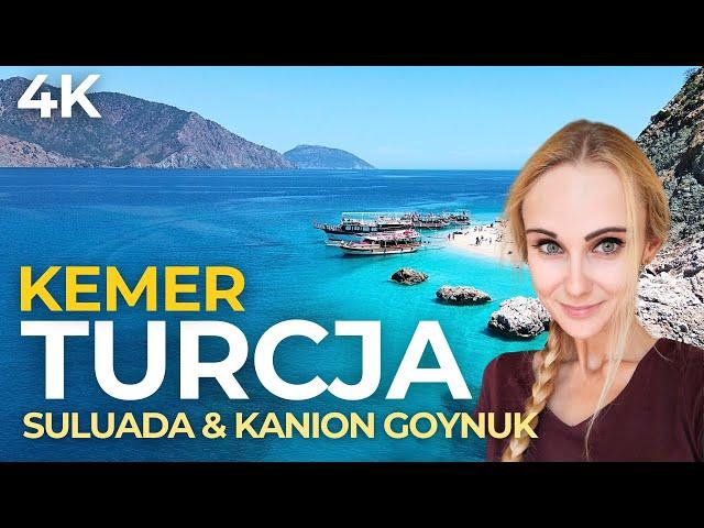 Turkey KEMER 2023  Suluada, known as Turkish Maldives | Goynuk Canyon | Scubadiving | 4k