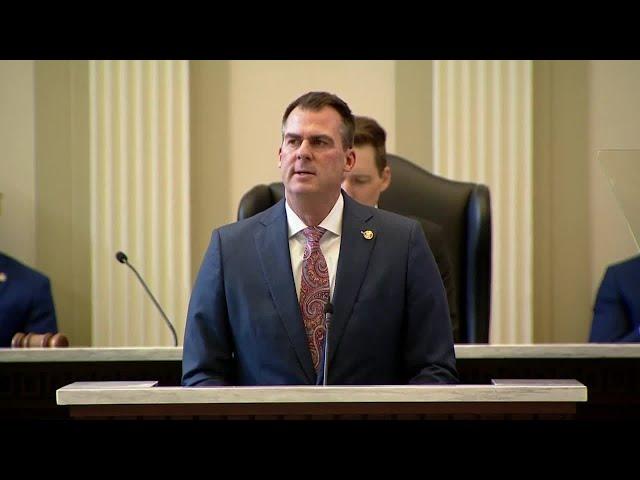 Gov. Kevin Stitt delivers State of the State address