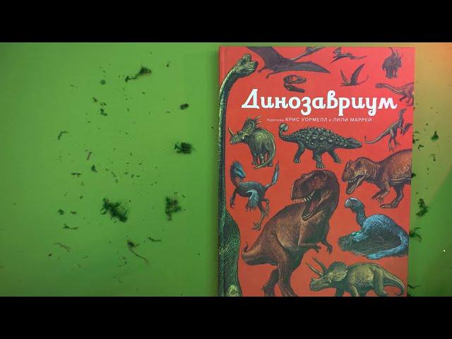 «Динозавриум» Лили Маррей, Кейти Скотт, Джейми Брун. Листаем книгу