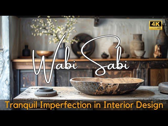 The Art of Wabi Sabi: Embracing Nature-Inspired Wabi Sabi & Tranquil Imperfection in Interior Design