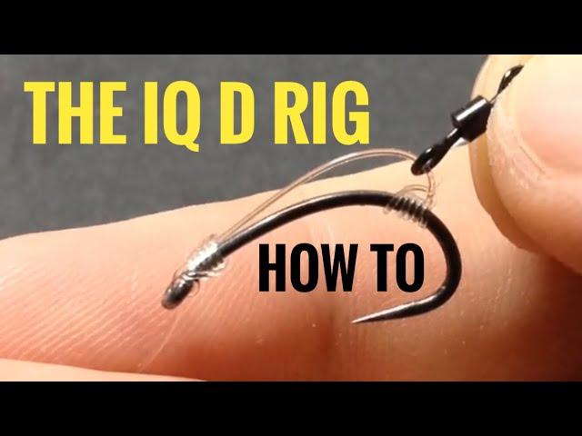 How to tie the IQ D carp rig