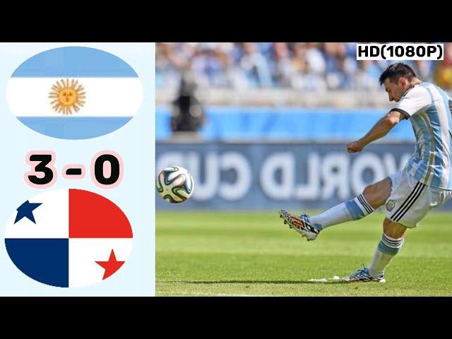 Argentina Vs Panama | extended highlights | international friendly.