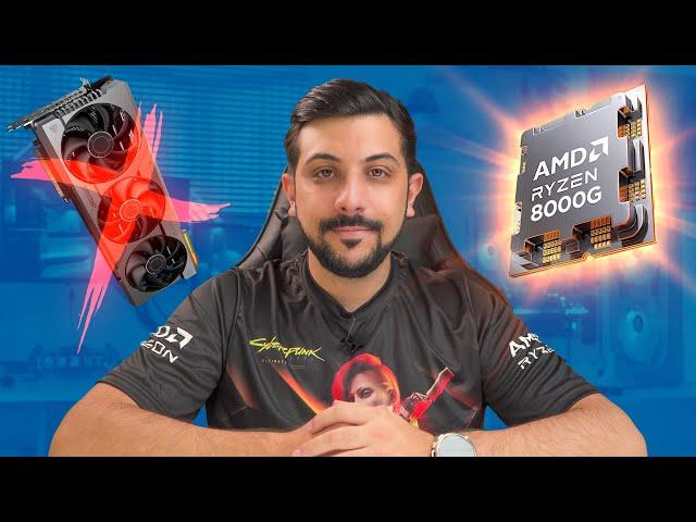 YA NO NECESITAS GPU - Gaming con un Ryzen 8700G