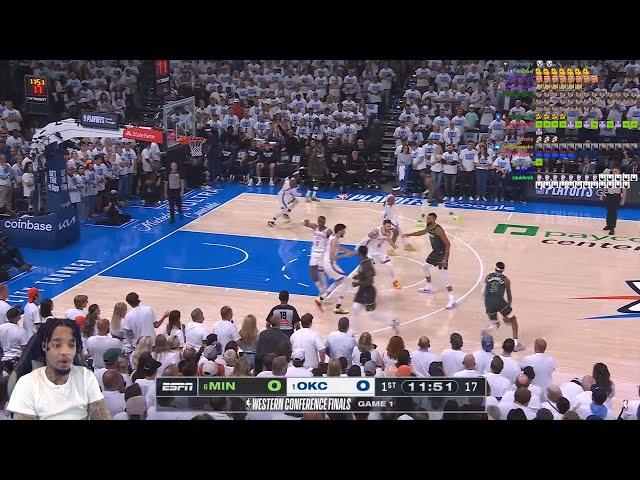 FlightReacts To #6 TIMBERWOLVES at #1 THUNDER | FULL GAME 1 HIGHLIGHTS | May 20, 2025!