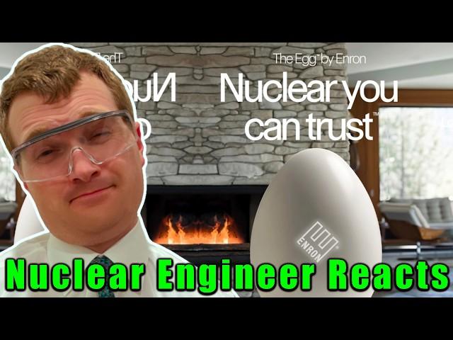 A Nuclear Reactor at Home? - Nuclear Engineer Reacts to The Enron Egg