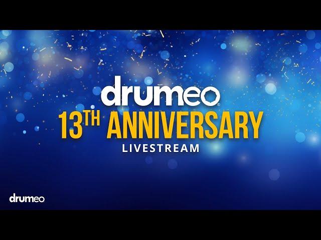 13 Years Of Drumeo (Win Epic Prizes!)