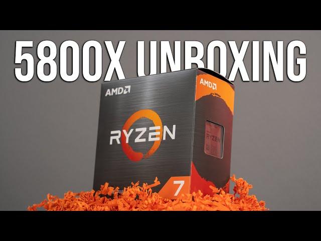 AMD Ryzen 7 5800X - Unboxing und kurze Vorstellung der 8-Kern-CPU