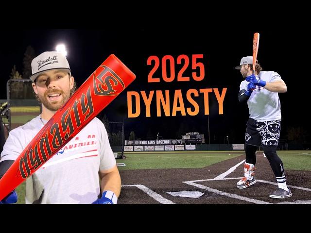 Hitting with the Louisville Slugger Dynasty | 2025 BBCOR Baseball Bat Review