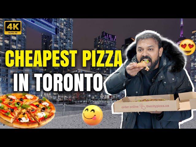 கனடாவில் இந்த விலையில் Pizza - வா? | City Pizza Review | (English Subtitles 4K) | Tamil Dude