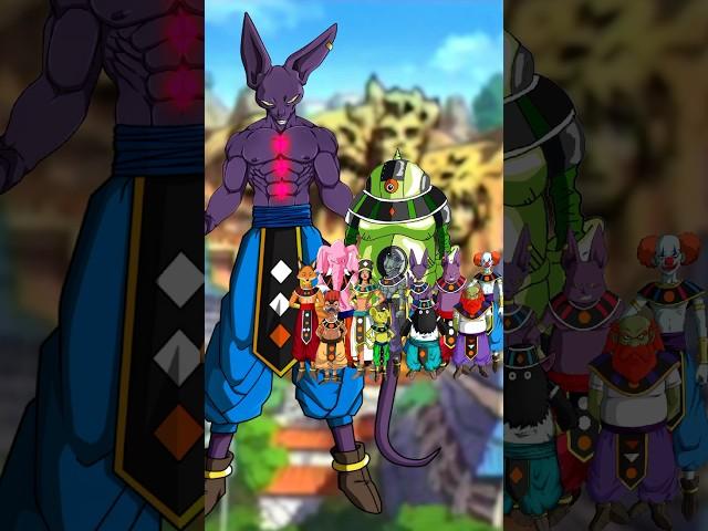 Lord beerus VS All God of destruction