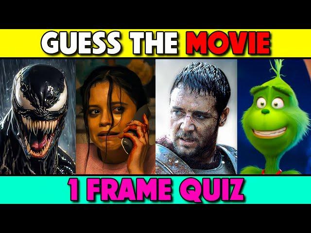 One Frame Movie Quiz | Test Your Movie Trivia