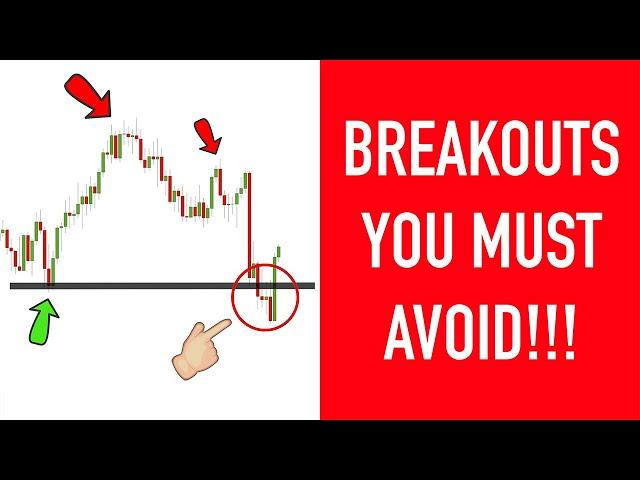 Structure Breakouts You MUST AVOID (Forex Trading Tips)