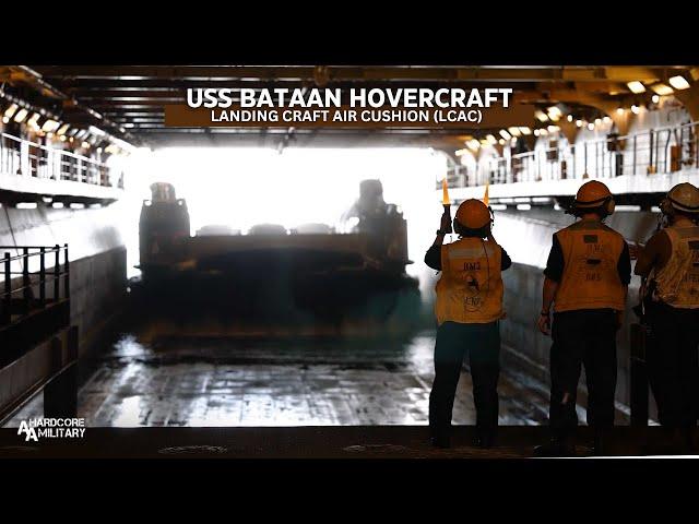 USS Bataan Conducts LCAC Operations