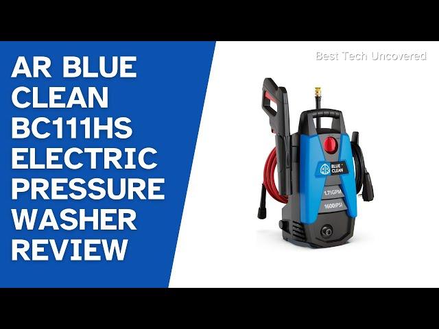 AR Blue Clean BC111HS Electric Pressure Washer Review 2024: Efficient & Powerful Cleaning