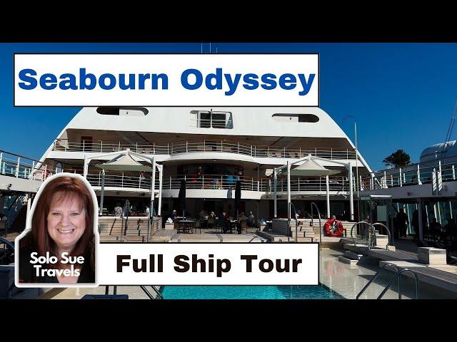 Seabourn Odyssey Full Ship Tour | No Talking  | Alaska Cruising | Ultra Luxury Line  | Solo Travel