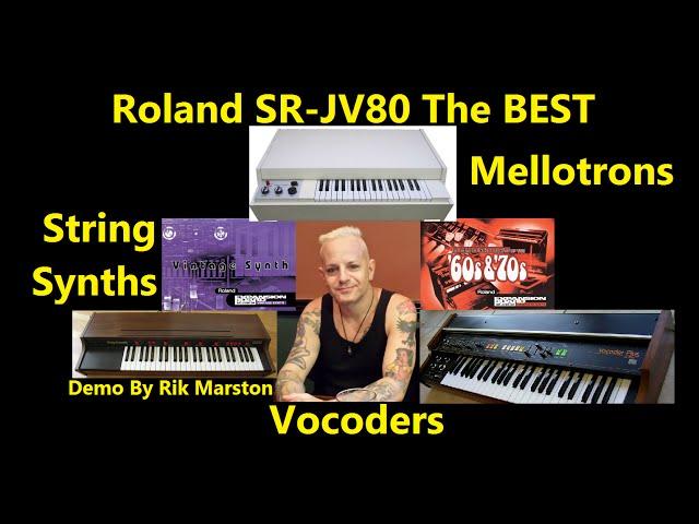 Roland BEST String Synths Vocoders & Mellotrons 2016 Synthesizer SR-JV80 Rik Marston