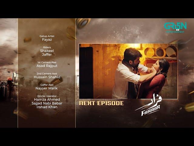 Faraar Episode 09 Teaser | Hamza Ali Abbasi - Mamya Shajaffar - Ahmed Ali Akbar | Green TV