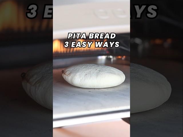 How to Make Pita Bread (3 ways)