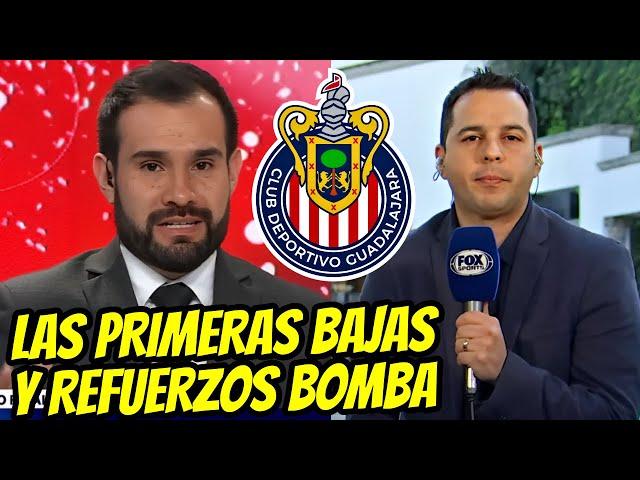 SE VIENE UN NUEVO CHIVAS! MÁS SALIDAS Y REFUERZOS DE LUJO| NOTICIA QUE TODOS ESPERABAN | CHIVAS HOY