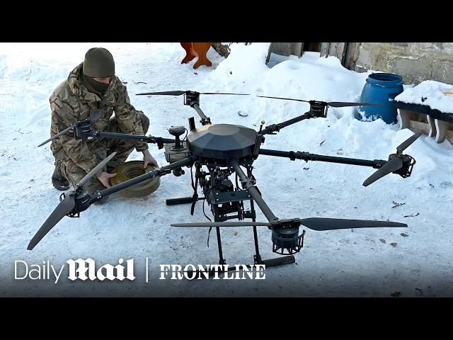 The Terrifying Reality of Drone Warfare in Ukraine | Frontline Marathon | Daily Mail