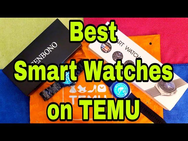 Smartwatches from TEMU Compared [ Senbono vs LIGE