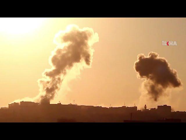 City of civilization destroyed by bombardments: Aleppo