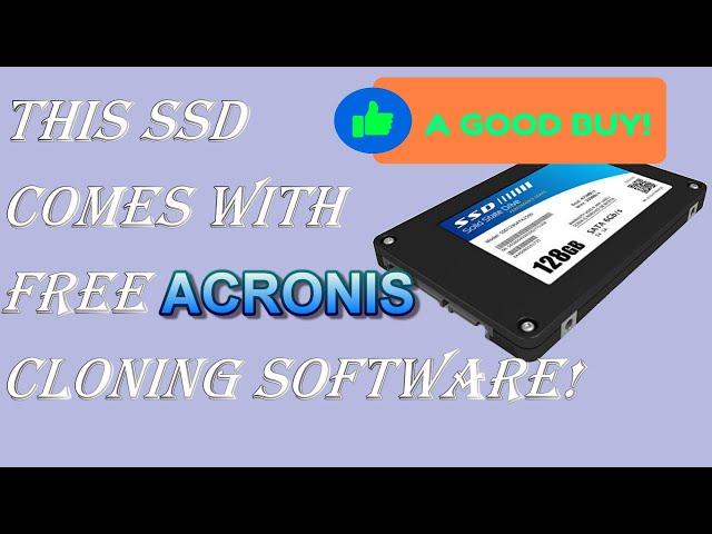 Crucial SSD with built-in Acronis. Part 1