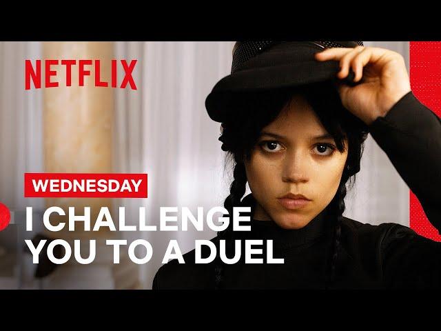 Wednesday and Bianca’s Fencing Match | Wednesday | Netflix Philippines