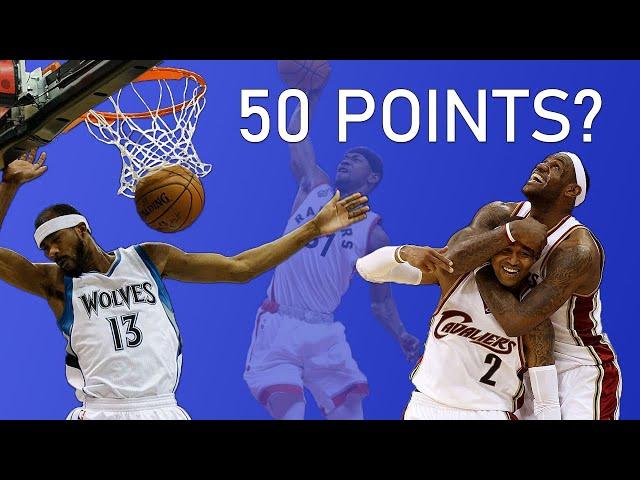 8 joueurs improbables qui ont mis 50 points en NBA