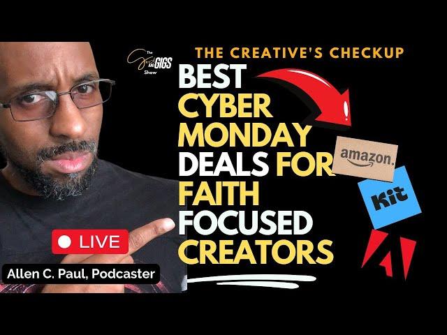 Best Cyber Monday Deals for Faith-Focused Creators | Cyber Monday 2024