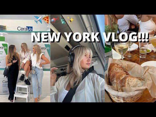 NEW YORK WITH CERAVE!!! EXPLORE NEW YORK WITH ME | CLEANSE LIKE A DERM | SKINCARE HAUL TIPS & TRICKS