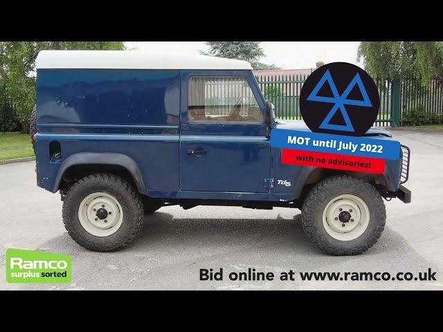 Landrover Defender Td5 - NOW SOLD at RAMCO UK