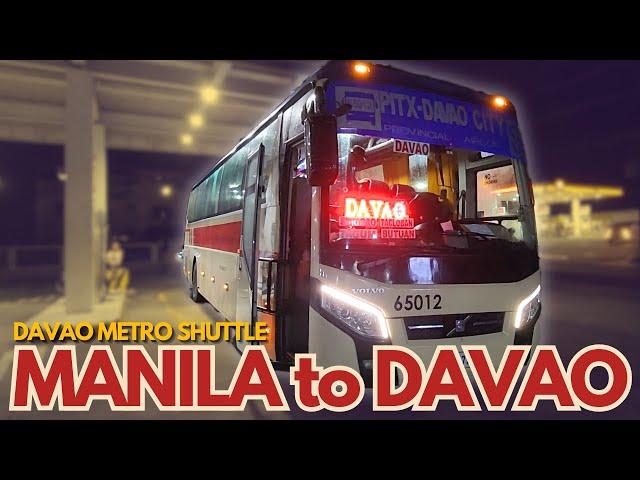 3D2N bus ride from PITX/Manila to Davao via Surigao, Butuan, San Franz, Tagum | Davao Metro Shuttle