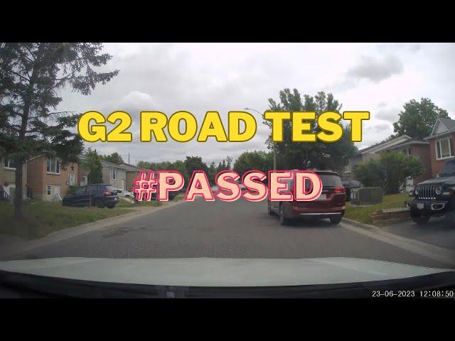 Real road Test | Driving Exam | G2 Test | Drive Test Centre Peterborough | Ontario