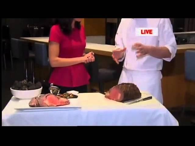 Prime rib cooking tips from Charlie Palmer Chef David Holman