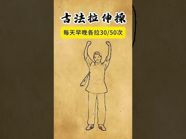 古法拉伸操 #科普 #健康 #健康科普 #健身 #涨知识 #知识分享 #中医 #医学科普 #養生 #西学中#西医学中医 #中医入门 #经方 #六经#感冒